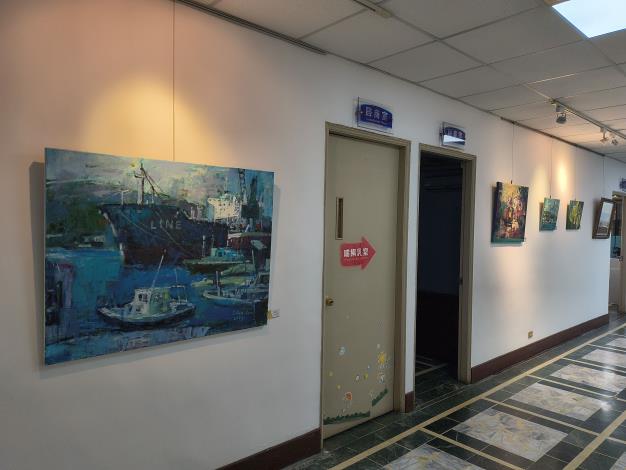 二樓西側藝文走廊