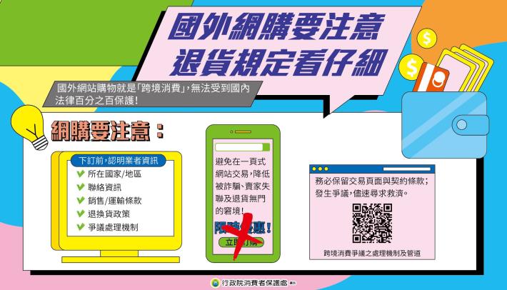 國外網購要注意退貨規定看仔細