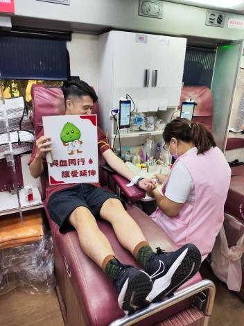 推廣捐血防詐不遺餘力